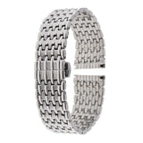 Maxbell Watch Band Wristband Stainless Steel Adjustable Links 22mm Silver