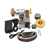 Maxbell Adjustable Speed Mini Belt Sander US Plug Adapter Dustproof for Welding Style G