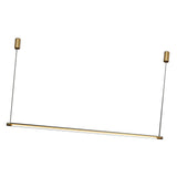 Maxbell LED Pendant Light Chandelier Farmhouse Shop Bedroom Hanging Ceiling Fixture 100cm Aureate horizontal