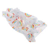 Maxbell Cat Recovery Suit Kitten Recovery Protective Coat Clothes Rainbow M