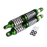 Maxbell 2 Pieces 92mm Shock Absorber for 1/10 RC Axial SCX10 Wraith D90 TRX4 Green