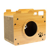 Maxbell Paper Cats Scratching Board Claw Scratcher Pet Standing for Kitten Kitty