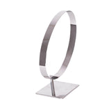 Maxbell Stainless Steel Belt Display Stands Space Saver Curved for Store Show Women primary color