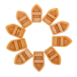 Maxbell 10x Miniature Dollhouse Craft Fairy Garden Resin Landscape Steamboat Decor S