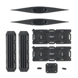 Maxbell RC Rock Crawler Simulated Decoration Escape Plate Fuel Tank Yacht Black