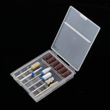 Maxbell 3/6/10pcs Nail Drill Bit Gel Removal Kit for Electric Manicure Machine 6pcs