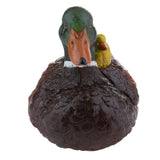 Max Creative Resin Craft Floating Duck Decoy Garden Ornament Mother and Child