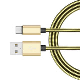 Maxbell 2M Micro USB Quick Chargring Cable Data Cord For Android Phones Golden