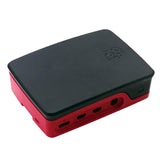 Maxbell Raspberry Pi 4 B Official ABS Protective Shell Durable Plastic Red Black