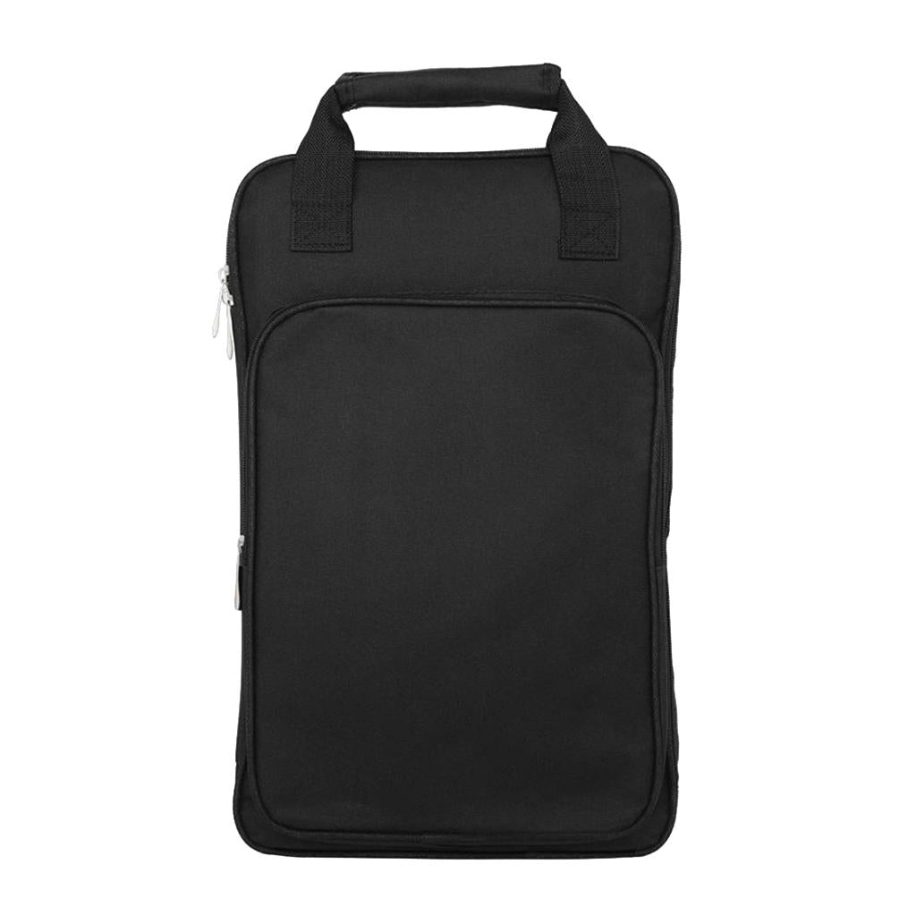 Max W-55 Black Shoulder Bag Drum Stick Gig Bag Backpack for Drummer Player