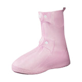 Maxbell Waterproof Shoes Cover Adults Boot Protector Anti Slip Rain Boots Cover M Pink