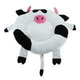 Maxbell 1 Pc Cute Animal Shape Pets Cat Dog Puppy Cushion Bed Plush Sleeping Mat Cow