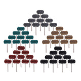 Maxbell Mini Abrasive Wheel Scouring Brush Grinding Sanding Head for Polishing 50Pcs