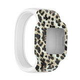 Maxbell Children Silicone Band Strap Belt Fit for GarminFit JR3 Leopard