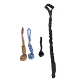 Maxbell Dog Outdoor Bungee Hanging Toy Interactive Durable Tugger Tether Tug Toy Black