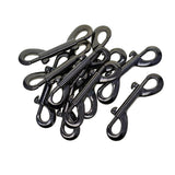 Maxbell 1 Pack Double End Gate Snap Hook Key Holder Alloy Clip Keychain  10 pieces