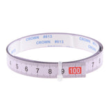Max Miter Saw Track Tape Measure Adhesive Metric Ruler Right To Left(100CM-0)