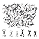 Maxbell 120 Pairs Hook and Eye Fasteners Bra for Trousers 3 Sizes Dress Skirt Collar