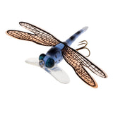 Maxbell Popper Fishing Bait Life-like Dragonfly Floating Fly Fishing Flies Color F 002