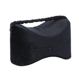 Max Memory Foam Leg Pillow Side Sleep Knee Pillow Cushion for Pregancy Women Black