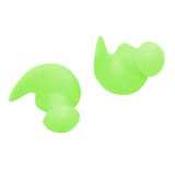 Maxbell Swimming Ear Plug Silicone Ears Plugs Hearing Protector with Case Green