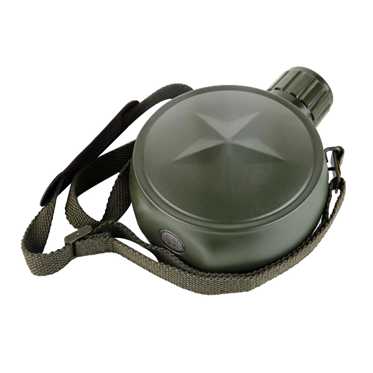 Maxbell Wine Water Bottle Canteen Drinking Cup with Strap for Outdoor Camping Hiking