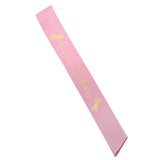 Maxbell Magical Unicorn Happy Birthday Satin Sash Costume Accessories Pink