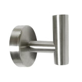 Max Stainless Wall Mount Hook Robe Coat Hanger Towel Rack Wall Mounted Silver