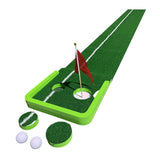 Maxbell Golf Green Putting Mat Trainer Aid for Game Hitting Swing Detection Batting