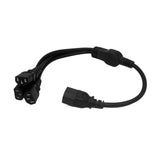 Maxbell Computer PC Power Splitter Cord IEC320 C14 to 3 x C13 Good Performance