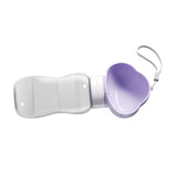 Maxbell Portable Dog Travel Water Bottle, Dog Kettle, Water Bowl for Dogs 600ml Purple