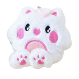 Maxbell Soft Plush Cat Catnip Toy Kitten Small Animal Doll Pillow Promote Exercise 9.5x10.5cm White