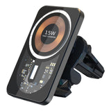 Maxbell Magnetic Car Charger Charging Holder Adjustable Air Vent Phone Mount for 12