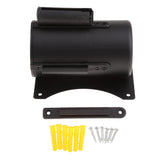 Maxbell 4m Retractable Belt Queue Crowd Control Barrier Wall Mount Space Saving Yellow
