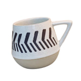 Maxbell 400ml Coffee Cup Drinking Cups Espresso Mug Retro for Yogurt Office Travel arrows