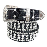Maxbell Bling Women Waist Belt Waistband Crystal Rhinestone Diamond Studded Sacks