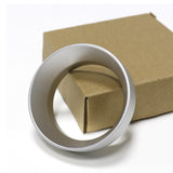 Maxbell Aluminum Alloy Coffee Dosing Funnel Coffee Intelligent Dosing Ring silver
