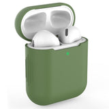 Maxbell Earphones Protective Cover for Airpods Wireless Earphone Case Mustard green