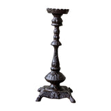 Maxbell Metal Candelabra Rustic for Candlelight Dinner Props Dining Table Decor Single Arm