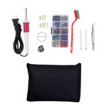 Maxbell Iron-on Applicator Wand Heat Gun for Hot fix Rhinestone Crystal Tools White