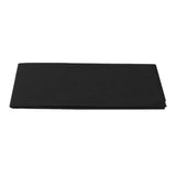 Maxbell Rectangle Disposable Table Cloth Tablecloths Wedding Party Black