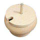 Maxbell Wood Bead Spinner Bead Spinning Loader Spin Bowl Beading Needles for Jewelry Making