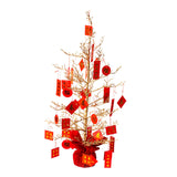 Maxbell New Year Money Tree Desktop Adornment for Shopping Mall Spring Festival 60cm