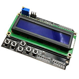 Max 1 Pc 16x2 Character LCD Display Module LCD Keypad Shield Blue Backlight