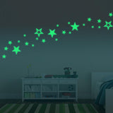 Maxbell Glow In The Dark Stickers Children's Room Ceiling Wall Decor Star