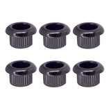 Max 6 Pieces Guitar Tuners Conversion Bushings for LP EPI Electric Guitar Black