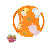 Maxbell Paddle Catch Balls Game Parent-child Interaction Game Animal for family Orange