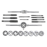 Maxbell 20/Set unids Taps and Dies of M3 ~ M12 Screw Thread Manual Tap and Die Set