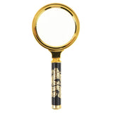 Maxbell Vintage Magnification 10X Dragon Pattern Reading Magnifier Jewelry Loupe Magnifying Glass 70mm  Science Nature Toy