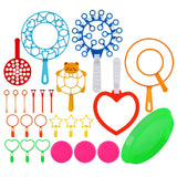 Maxbell Portable Bubble Maker Interactive Toy for Backyard Party Supplies Girls
